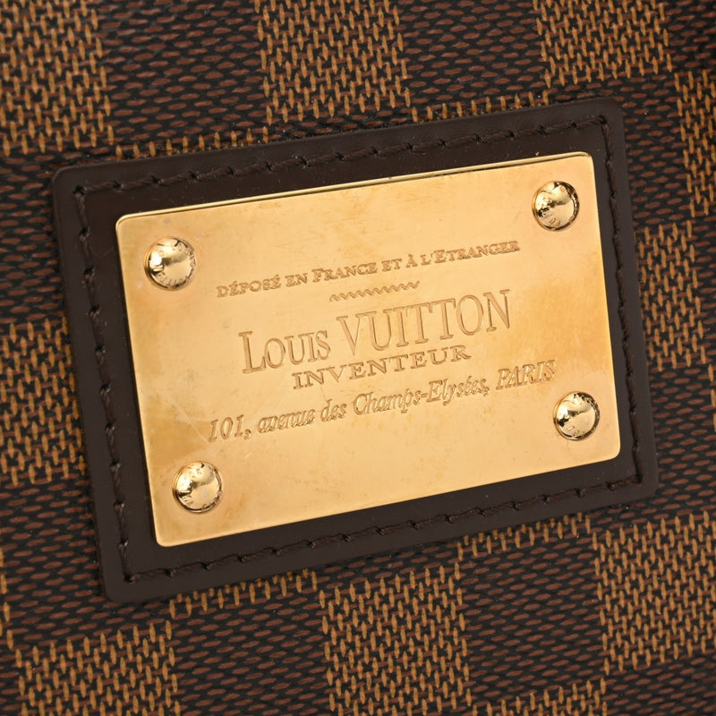 LOUIS VUITTON ルイヴィトン ダミエ ハムステッド PM ブラウン N51205 レディース ダミエキャンバス ハンドバッグ Aランク 中古 銀蔵