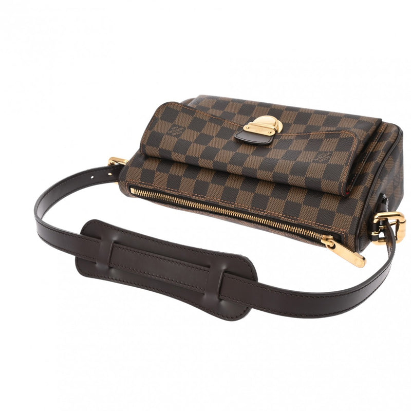 LOUIS VUITTON ルイヴィトン ダミエ ラヴェッロ GM ブラウン N60006 レディース ダミエキャンバス ショルダーバッグ Aランク 中古 銀蔵