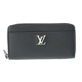 LOUIS VUITTON ルイヴィトン ジッピーロックミー 黒 M62622 ユニセックス レザー 長財布 ABランク 中古 銀蔵