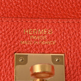 HERMES エルメス ケリー 35 内縫い 2WAY フー ゴールド金具 □Q刻印(2013年頃) レディース トゴ ハンドバッグ ABランク 中古 銀蔵