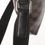 LOUIS VUITTON ルイヴィトン ダミエ ジェイクメッセンジャー PM ブラウン N41568 メンズ ダミエキャンバス ショルダーバッグ Bランク 中古 銀蔵