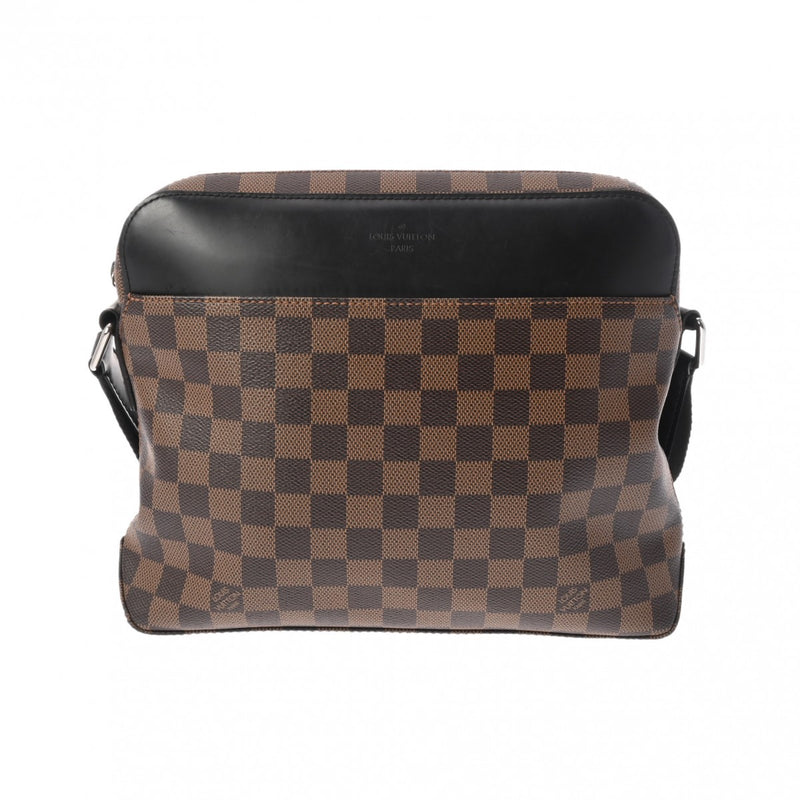 LOUIS VUITTON ルイヴィトン ダミエ ジェイクメッセンジャー PM ブラウン N41568 メンズ ダミエキャンバス ショルダーバッグ Bランク 中古 銀蔵