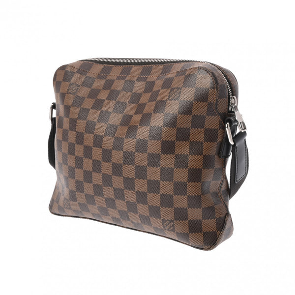 LOUIS VUITTON ルイヴィトン ダミエ ジェイクメッセンジャー PM ブラウン N41568 メンズ ダミエキャンバス ショルダーバッグ Bランク 中古 銀蔵