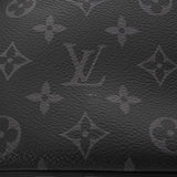 LOUIS VUITTON ルイヴィトン モノグラムエクリプス バムバッグ 黒/グレー M42906 メンズ モノグラムキャンバス ボディバッグ Aランク 中古 銀蔵