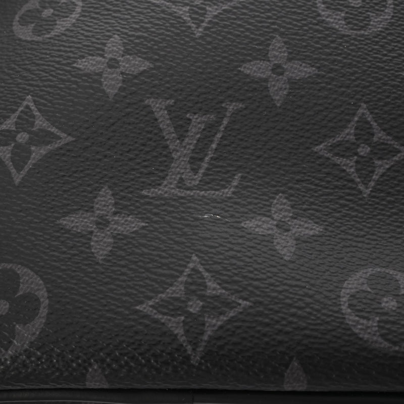 LOUIS VUITTON ルイヴィトン モノグラムエクリプス バムバッグ 黒/グレー M42906 メンズ モノグラムキャンバス ボディバッグ Aランク 中古 銀蔵