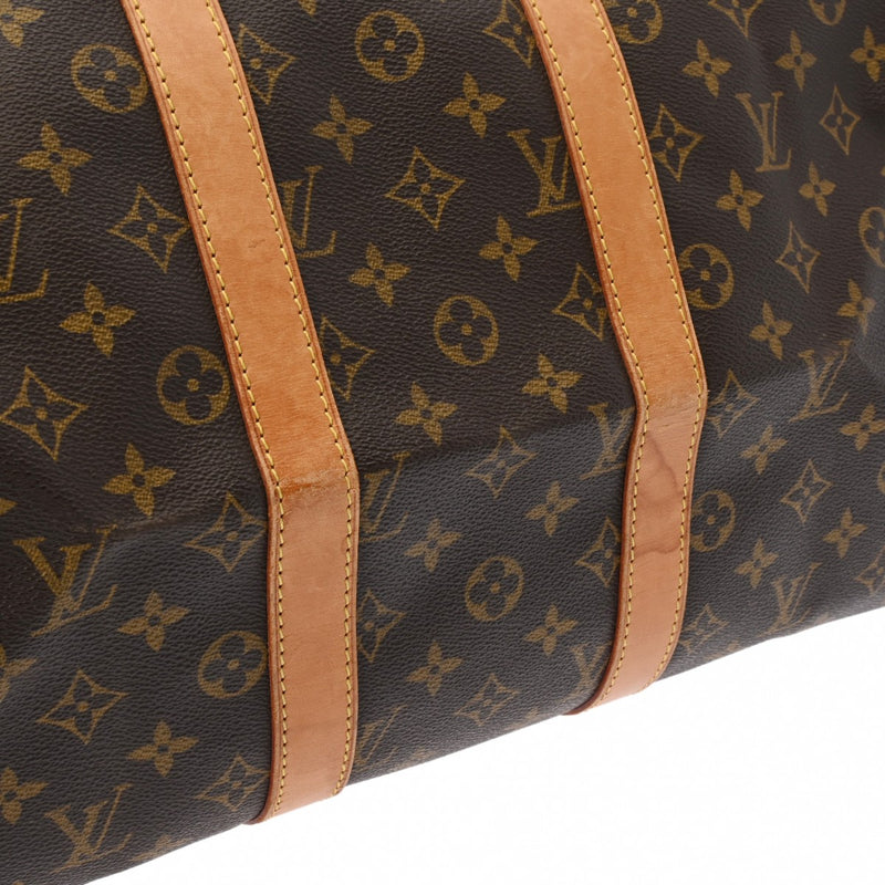 LOUIS VUITTON ルイヴィトン モノグラム キーポル 45 ブラウン M41428 ユニセックス モノグラムキャンバス ボストンバッグ Bランク 中古 銀蔵