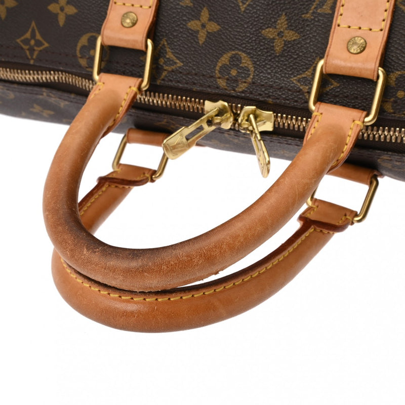 LOUIS VUITTON ルイヴィトン モノグラム キーポル 45 ブラウン M41428 ユニセックス モノグラムキャンバス ボストンバッグ Bランク 中古 銀蔵