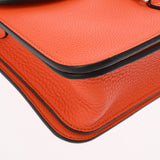 GUCCI グッチ ニュージャッキー オレンジ 362971 レディース レザー ショルダーバッグ Aランク 中古 銀蔵