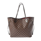 LOUIS VUITTON ルイヴィトン ダミエ ネヴァーフル MM ブラウン N51105 レディース ダミエキャンバス トートバッグ Bランク 中古 銀蔵