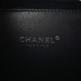 CHANEL シャネル CCフィリグリー スモールバニティ ネイビー/ホワイト シルバー金具 A93342 レディース キャビアスキン 2WAYバッグ Aランク 中古 銀蔵