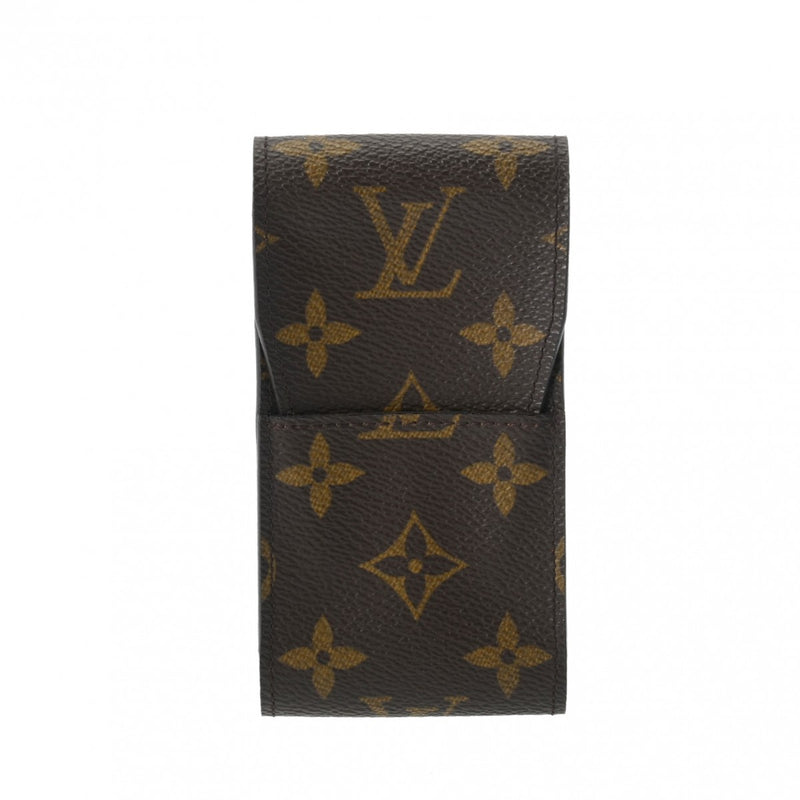LOUIS VUITTON ルイヴィトン モノグラム シガレットケース ブラウン M63024 レディース モノグラムキャンバス ブランド小物 ABランク 中古 銀蔵