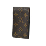 LOUIS VUITTON ルイヴィトン モノグラム シガレットケース ブラウン M63024 レディース モノグラムキャンバス ブランド小物 ABランク 中古 銀蔵