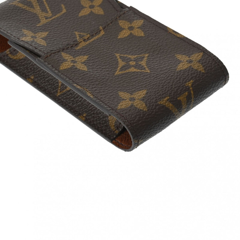 LOUIS VUITTON ルイヴィトン モノグラム シガレットケース ブラウン M63024 レディース モノグラムキャンバス ブランド小物 ABランク 中古 銀蔵