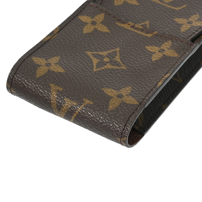 LOUIS VUITTON ルイヴィトン モノグラム シガレットケース ブラウン M63024 レディース モノグラムキャンバス ブランド小物 ABランク 中古 銀蔵
