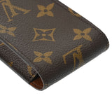 LOUIS VUITTON ルイヴィトン モノグラム シガレットケース ブラウン M63024 レディース モノグラムキャンバス ブランド小物 ABランク 中古 銀蔵