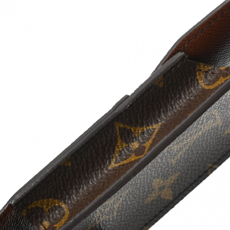 LOUIS VUITTON ルイヴィトン モノグラム シガレットケース ブラウン M63024 レディース モノグラムキャンバス ブランド小物 ABランク 中古 銀蔵