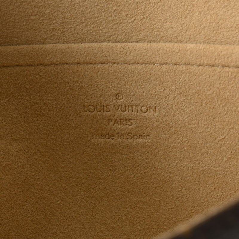 LOUIS VUITTON ルイヴィトン モノグラム ポシェットツイン GM ブラウン M51852 レディース モノグラムキャンバス ショルダーバッグ ABランク 中古 銀蔵