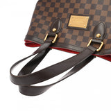 LOUIS VUITTON ルイヴィトン ダミエ ハムステッド PM ブラウン N51205 レディース ダミエキャンバス ハンドバッグ Bランク 中古 銀蔵