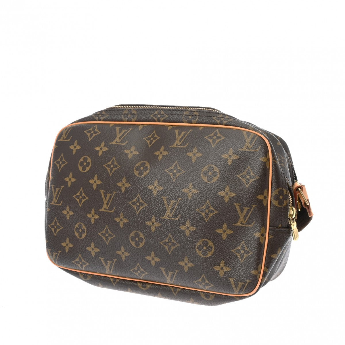 極美品 LOUIS VUITTON ルイヴィトン ショルダーバッグ リポーターPM M45254 モノグラムキャンバス ブラウン 中古 4b005296 ルイヴィトンリポーター PM 14145 ブラウン ユニセックス モノグラム
