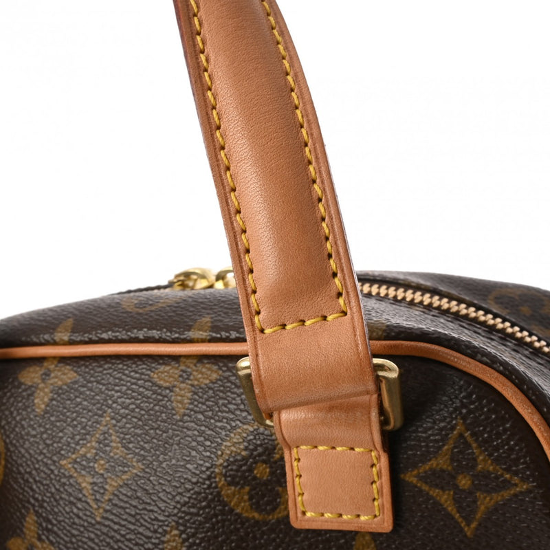 LOUIS VUITTON ルイヴィトン モノグラム エクサントリ シテ ブラウン M51161 レディース モノグラムキャンバス ハンドバッグ ABランク 中古 銀蔵