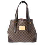 LOUIS VUITTON ルイヴィトン ダミエ ハムステッドMM ブラウン N51204 レディース ダミエキャンバス ハンドバッグ ABランク 中古 銀蔵