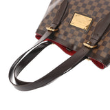 LOUIS VUITTON ルイヴィトン ダミエ ハムステッドMM ブラウン N51204 レディース ダミエキャンバス ハンドバッグ ABランク 中古 銀蔵