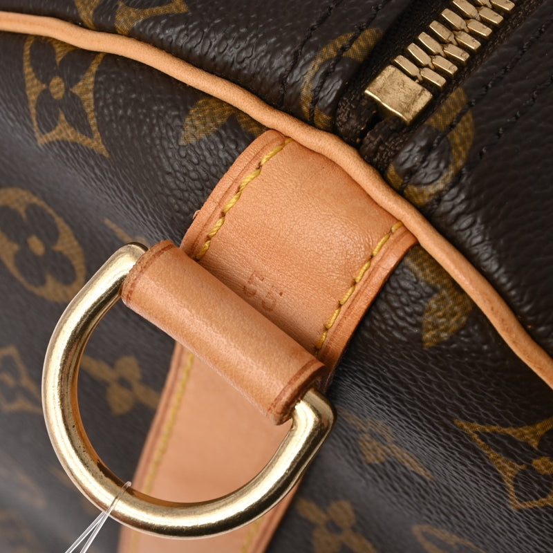 LOUIS VUITTON ルイヴィトン モノグラム キーポル バンドリエール 55 ブラウン M41414 ユニセックス モノグラムキャンバス ボストンバッグ ABランク 中古 銀蔵