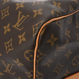 LOUIS VUITTON ルイヴィトン モノグラム キーポル バンドリエール 55 ブラウン M41414 ユニセックス モノグラムキャンバス ボストンバッグ ABランク 中古 銀蔵