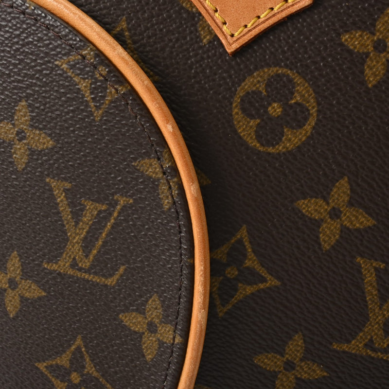 LOUIS VUITTON ルイヴィトン モノグラム エリプス PM  USA製 ブラウン M51127 レディース モノグラムキャンバス ハンドバッグ Bランク 中古 銀蔵