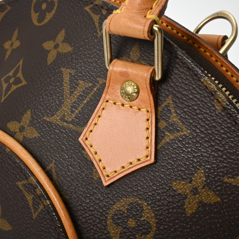 LOUIS VUITTON ルイヴィトン モノグラム エリプス PM  USA製 ブラウン M51127 レディース モノグラムキャンバス ハンドバッグ Bランク 中古 銀蔵