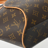 LOUIS VUITTON ルイヴィトン モノグラム エリプス PM  USA製 ブラウン M51127 レディース モノグラムキャンバス ハンドバッグ Bランク 中古 銀蔵