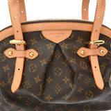 LOUIS VUITTON ルイヴィトン モノグラム ティヴォリ GM ブラウン M40144 レディース モノグラムキャンバス ハンドバッグ ABランク 中古 銀蔵