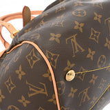 LOUIS VUITTON ルイヴィトン モノグラム ティヴォリ GM ブラウン M40144 レディース モノグラムキャンバス ハンドバッグ ABランク 中古 銀蔵