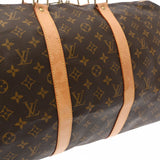 LOUIS VUITTON ルイヴィトン モノグラム キーポル 50 ブラウン M41426 ユニセックス モノグラムキャンバス ボストンバッグ Aランク 中古 銀蔵