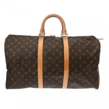 LOUIS VUITTON ルイヴィトン モノグラム キーポル 50 ブラウン M41426 ユニセックス モノグラムキャンバス ボストンバッグ Aランク 中古 銀蔵