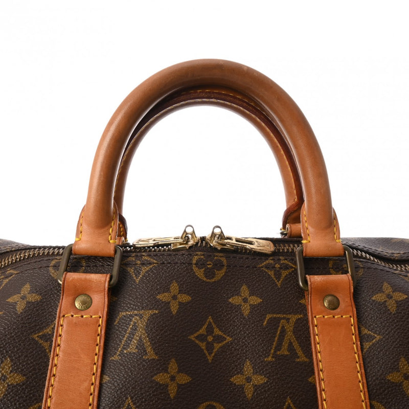 LOUIS VUITTON ルイヴィトン モノグラム キーポル 50 ブラウン ユニセックス モノグラムキャンバス ボストンバッグ Bランク 中古 銀蔵