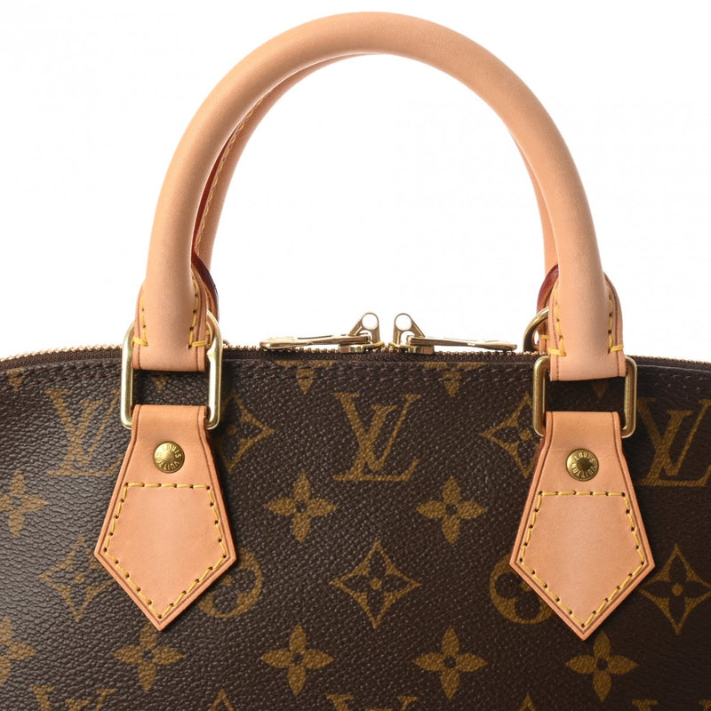 LOUIS VUITTON ルイヴィトン モノグラム アルマ ブラウン M51130 レディース モノグラムキャンバス ハンドバッグ ABランク 中古 銀蔵