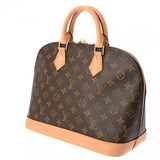 LOUIS VUITTON ルイヴィトン モノグラム アルマ ブラウン M51130 レディース モノグラムキャンバス ハンドバッグ ABランク 中古 銀蔵