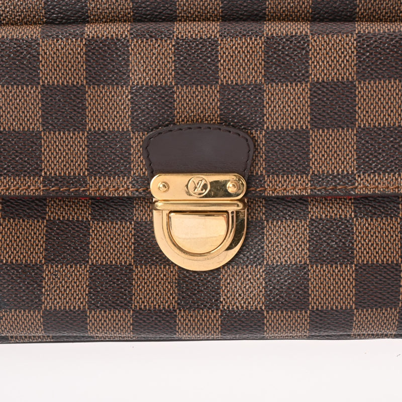 LOUIS VUITTON ルイヴィトン ダミエ ラヴェッロ GM ブラウン N60006 レディース ダミエキャンバス ショルダーバッグ Bランク 中古 銀蔵