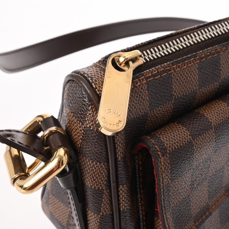 LOUIS VUITTON ルイヴィトン ダミエ ラヴェッロ GM ブラウン N60006 レディース ダミエキャンバス ショルダーバッグ Bランク 中古 銀蔵