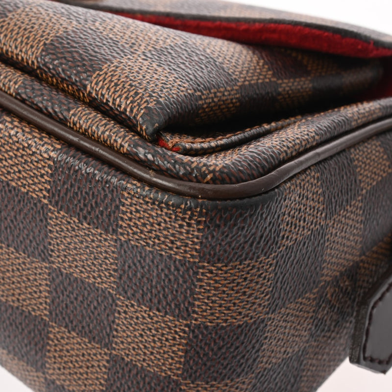 LOUIS VUITTON ルイヴィトン ダミエ ラヴェッロ GM ブラウン N60006 レディース ダミエキャンバス ショルダーバッグ Bランク 中古 銀蔵