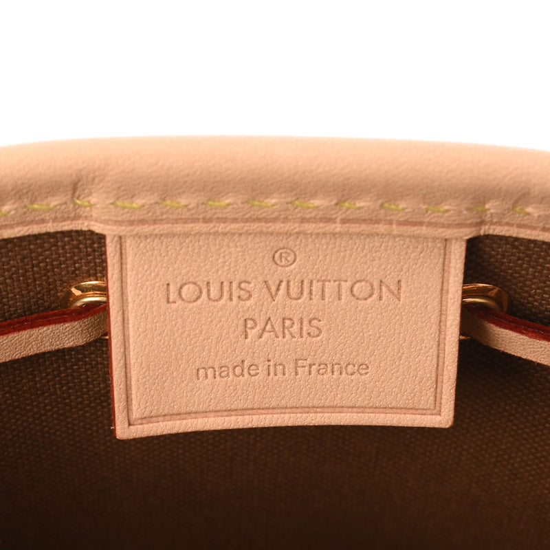 LOUIS VUITTON ルイヴィトン モノグラム ナノノエ ブラウン M41346 レディース モノグラムキャンバス ショルダーバッグ 未使用 銀蔵