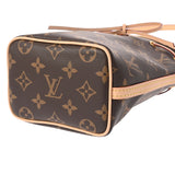 LOUIS VUITTON ルイヴィトン モノグラム ナノノエ ブラウン M41346 レディース モノグラムキャンバス ショルダーバッグ 未使用 銀蔵