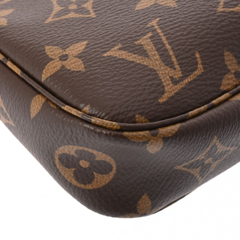 LOUIS VUITTON ルイヴィトン モノグラム ポシェットアクセソワール ブラウン M40712 ユニセックス モノグラムキャンバス アクセサリーポーチ 未使用 銀蔵