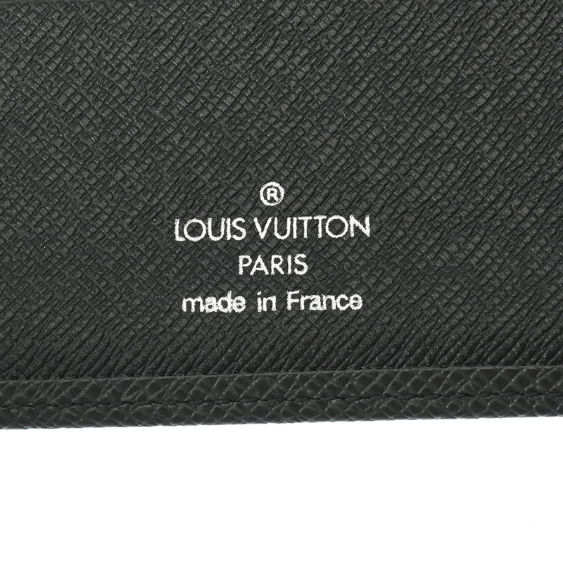 LOUIS VUITTON ルイヴィトン タイガ ポルトビエ 3カルト クレディ 黒 M30865 メンズ タイガ 二つ折り財布 ABランク 中古 銀蔵