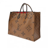 LOUIS VUITTON ルイヴィトン モノグラムジャイアント オンザゴー GM 旧型 2WAYトート ブラウン M45320 ユニセックス モノグラムキャンバス ハンドバッグ ABランク 中古 銀蔵