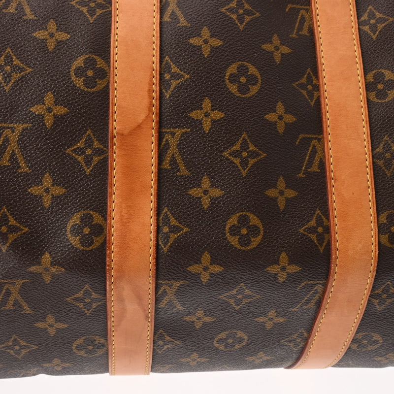 LOUIS VUITTON ルイヴィトン モノグラム キーポル 45 ブラウン M41428 ユニセックス モノグラムキャンバス ボストンバッグ Bランク 中古 銀蔵