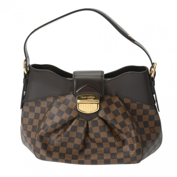 LOUIS VUITTON ルイヴィトン ダミエ システィナ MM ブラウン N41541 レディース ダミエキャンバス ショルダーバッグ ABランク 中古 銀蔵