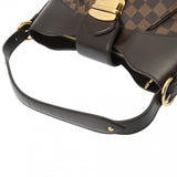 LOUIS VUITTON ルイヴィトン ダミエ システィナ MM ブラウン N41541 レディース ダミエキャンバス ショルダーバッグ ABランク 中古 銀蔵