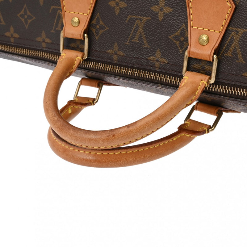 LOUIS VUITTON ルイヴィトン モノグラム スピーディ 40 ブラウン M41522 レディース モノグラムキャンバス ハンドバッグ Bランク 中古 銀蔵